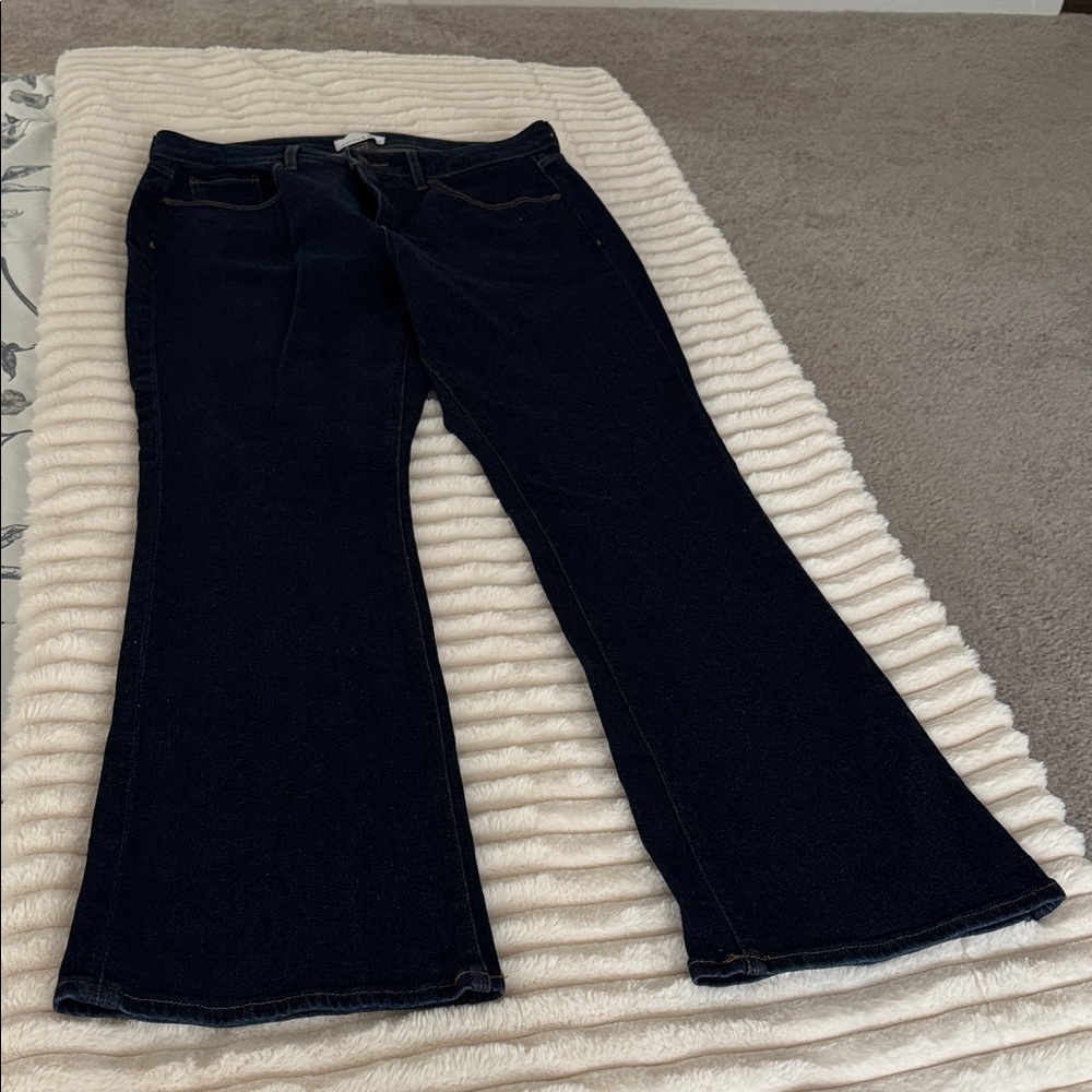 LOFT Midnight Blue Women's Boot Cut Jeans
